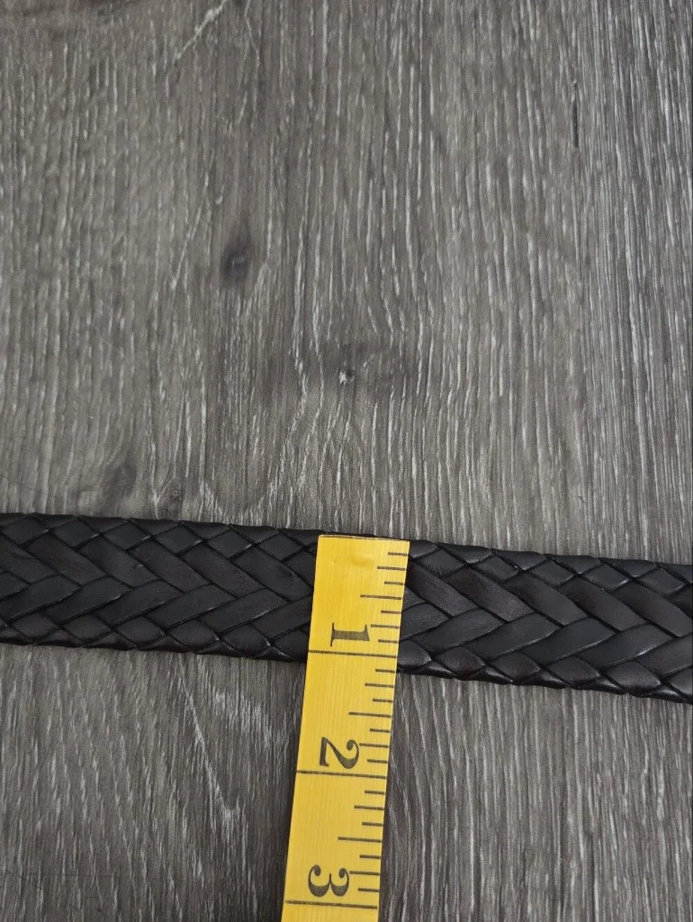 Orvis Men's Braided Leather Belt in Dark Brown Size 46